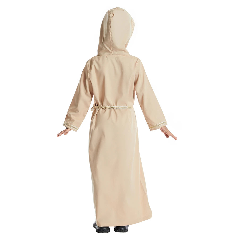 Eid Hooded Abaya Child Kids Girls